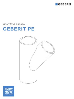 Montážní zásady Geberit PE