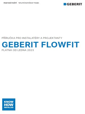 Geberit FlowFit příručka pro instalatéry a projektanty