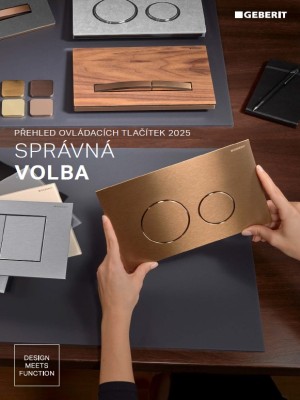 Tlačítka Geberit (přehled ovládacích tlačítek) - Správná volba