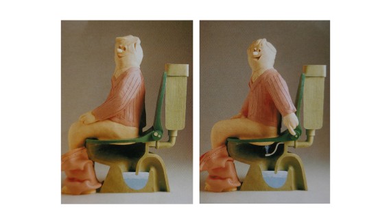 Plastelínová animace Geberit AquaClean Plastelínová animace Geberit AquaClean