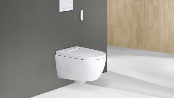 Geberit AquaClean Alba s dálkovým ovládáním Sigma20 Geberit AquaClean Alba s dálkovým ovládáním Sigma20