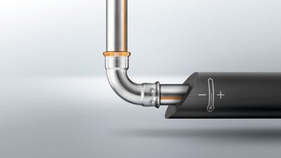 Nový nerezový potrubní systém Geberit Mapress Therm vyrobený z CrTi oceli