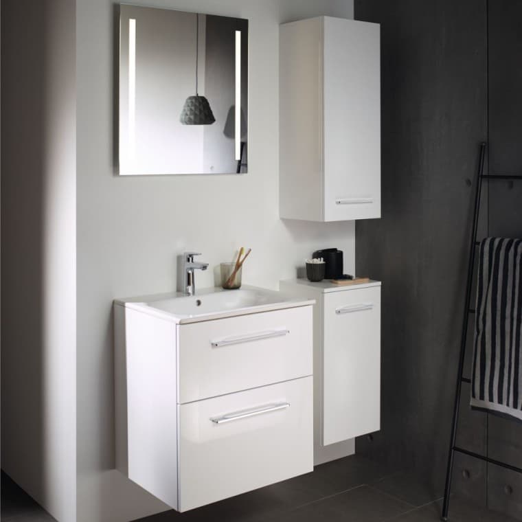 koupelna Geberit Selnova Square v bílém provedení koupelna Geberit Selnova Square v bílém provedení