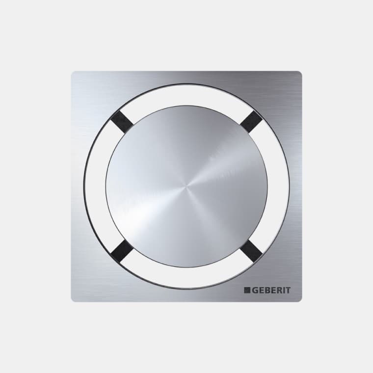 Podlahová vpust Geberit pro sprchy se zaobleným krytem Podlahová vpust Geberit pro sprchy se zaobleným krytem