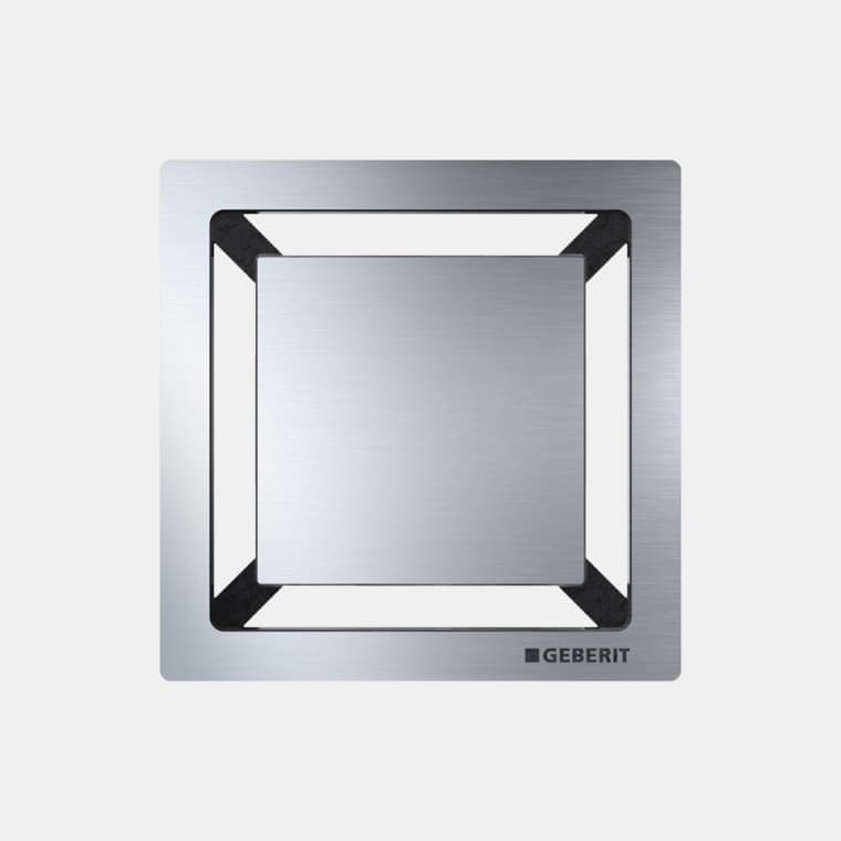 Podlahová vpust Geberit pro sprchy s hranatým krytem Podlahová vpust Geberit pro sprchy s hranatým krytem