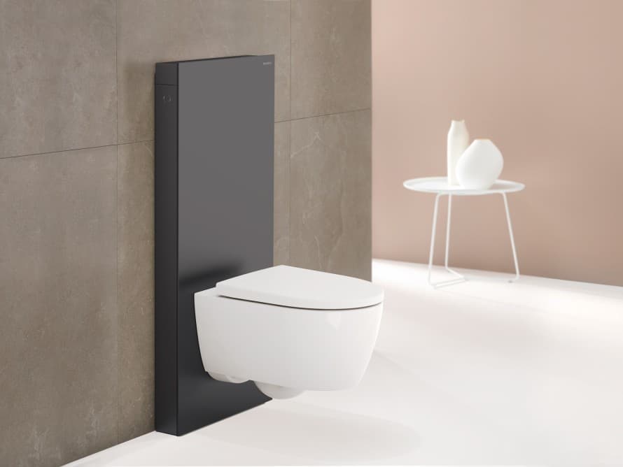 Geberit Monolith Plus satinised black Geberit Monolith Plus satinised black