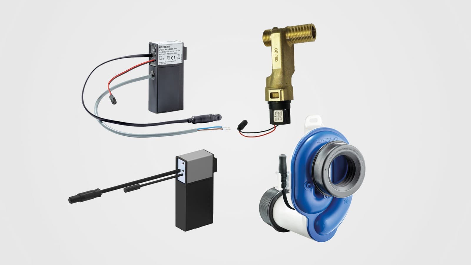 Skryté AP ovládání splachování pisoáru Skryté AP ovládání splachování pisoáru