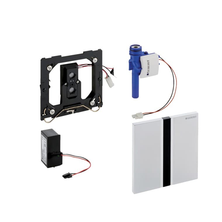 Bezdotykové ovládání splachování pisoáru s napájením ze sítě Bezdotykové ovládání splachování pisoáru s napájením ze sítě