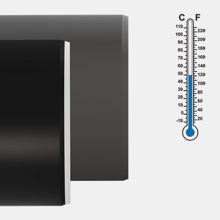 Instalace bez rozšiřovacích objímek: Geberit Silent-PP lze instalovat bez rozšiřovacích objímek, což šetří čas a snižuje náklady. Instalace bez rozšiřovacích objímek: Geberit Silent-PP lze instalovat bez rozšiřovacích objímek, což šetří čas a snižuje náklady.