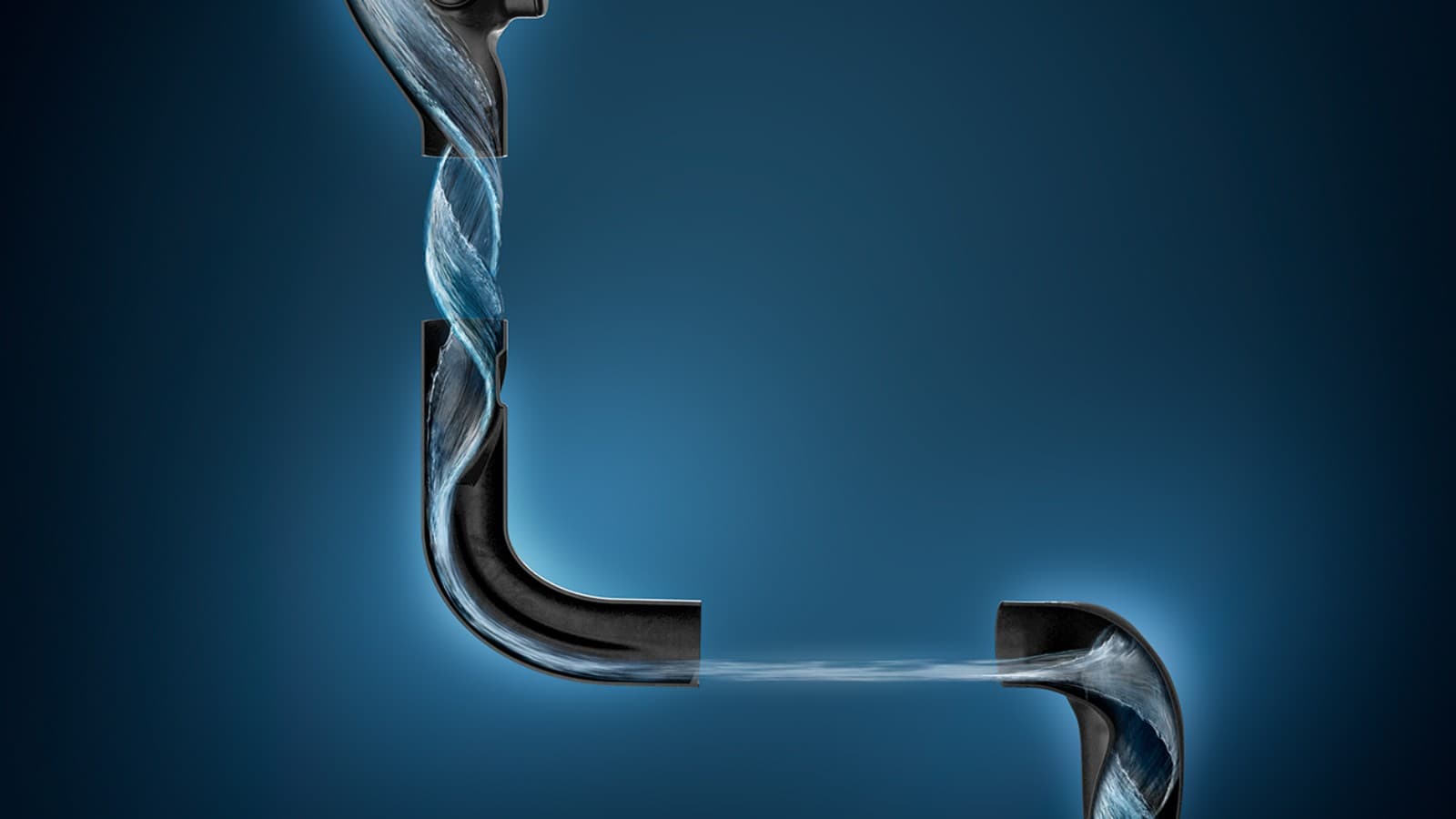 Vizualizace prostoru ušetřeného díky Geberit SuperTube Vizualizace prostoru ušetřeného díky Geberit SuperTube