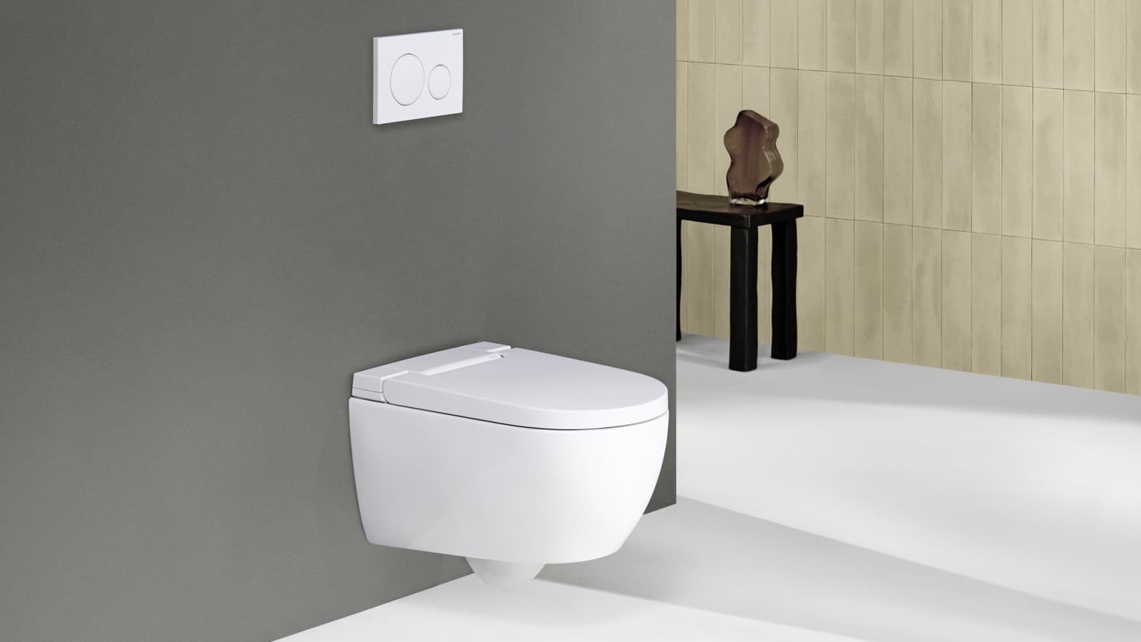 Geberit AquaClean Alba s dálkovým ovládáním Sigma20 Geberit AquaClean Alba s dálkovým ovládáním Sigma20