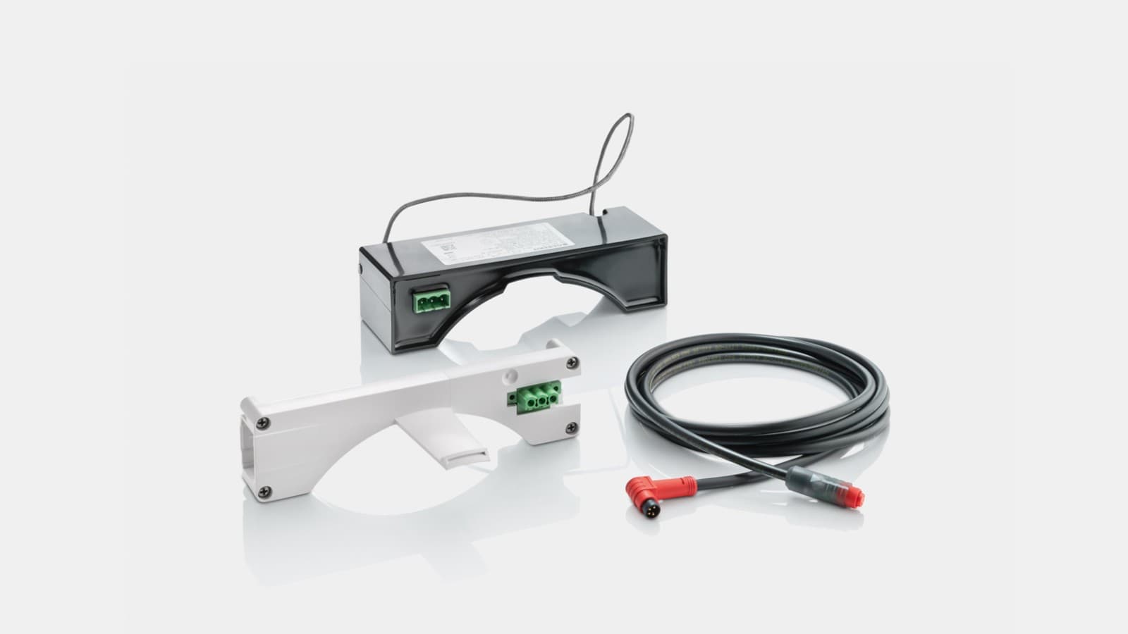 Power & Connect box připraven k montáži Power & Connect box připraven k montáži