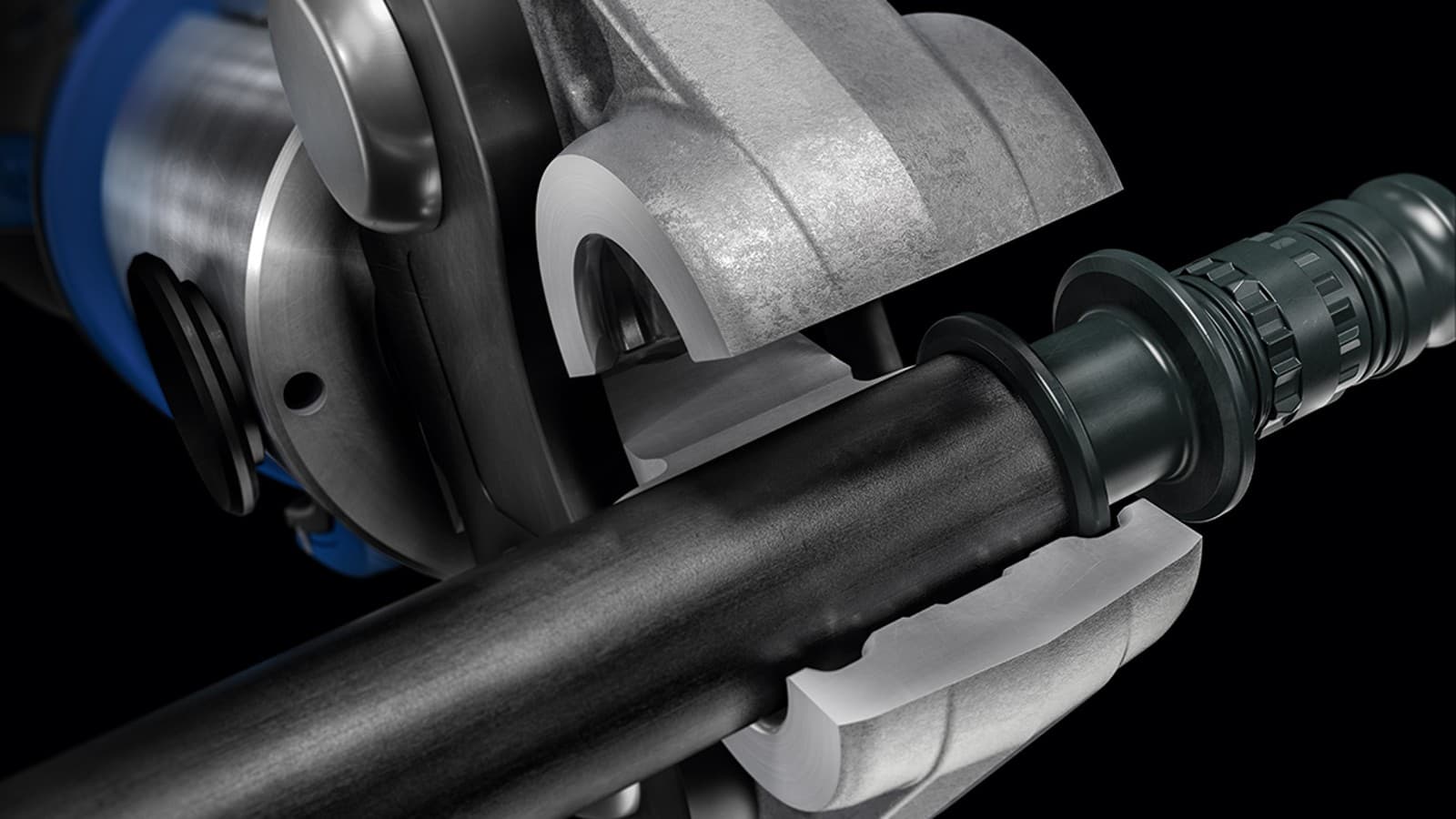 Lisovací čelist s trubkou Mepla Lisovací čelist s trubkou Mepla