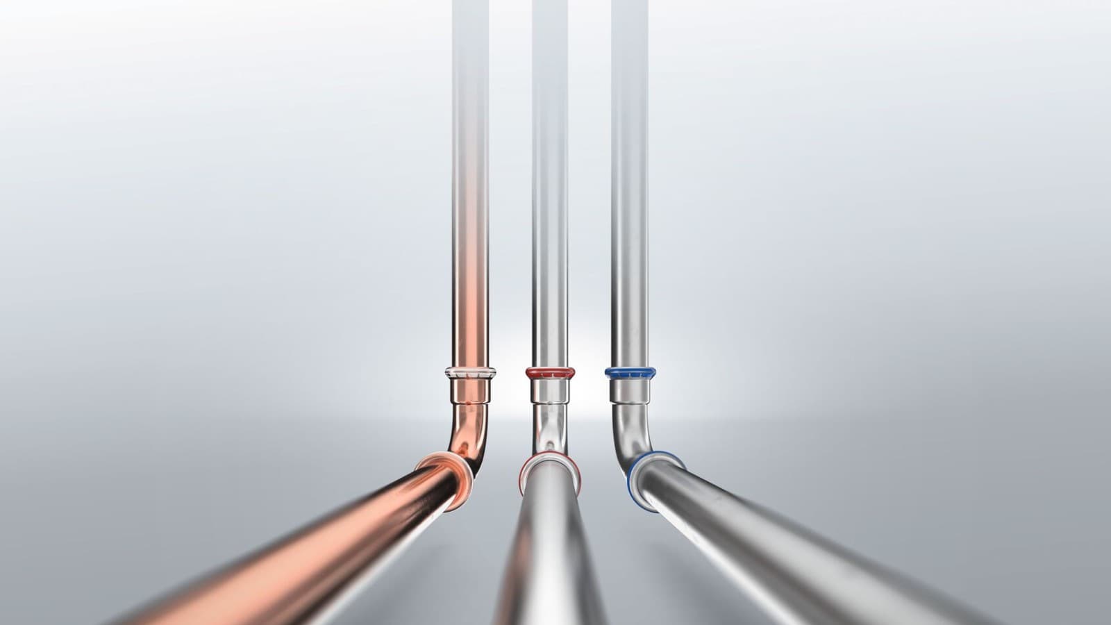 Mapress uhlíková ocel, Mapress nerezová ocel a Mapress měď Mapress uhlíková ocel, Mapress nerezová ocel a Mapress měď