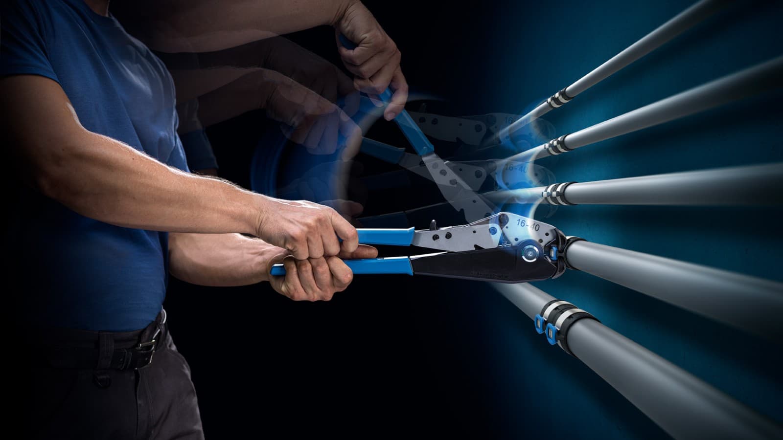 Geberit FlowFit: už žádná výměna nářadí Geberit FlowFit: už žádná výměna nářadí