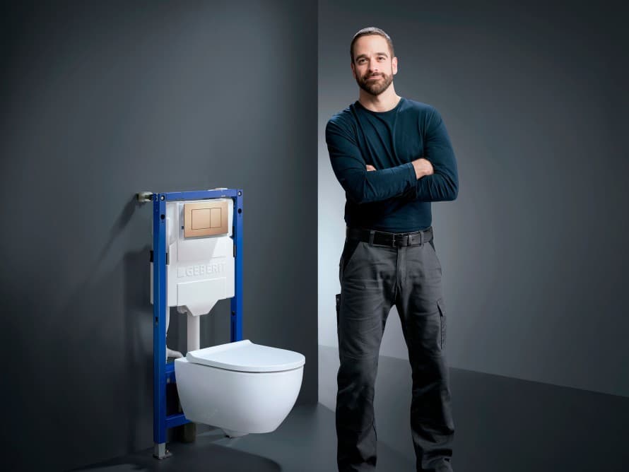 Instalatér vedle systému Geberit WC Instalatér vedle systému Geberit WC